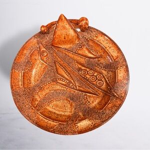 Artist Inspired decorative ceramic dish, Signed And Dated By The Artist.